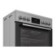 ΚΟΥΖΙΝΑ ΗΛΕΚΤΡΙΚΗ ΕΛΕΥΘΕΡΗ INDESIT I6V8LMX (ΚΕΡΑΜΙΚΗ / 66LT / A / INOX / ΟΘΟΝΗ / 4 ΕΣΤΙΕΣ / ΥΔΡΟΛΥΣΗ)